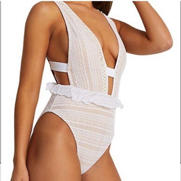 COPY - New without tag river island lace swimsuit - Picture 3 of 7